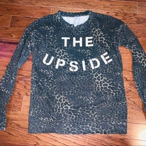 The Upside Leopard Print Sweater
